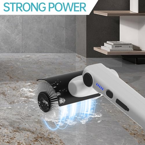 Cordless Electric Spin Scrubber with 4 Brush Heads G4044