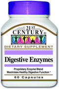 Digestive Enzymes Capsules 60 Count Pack of 3 V4427