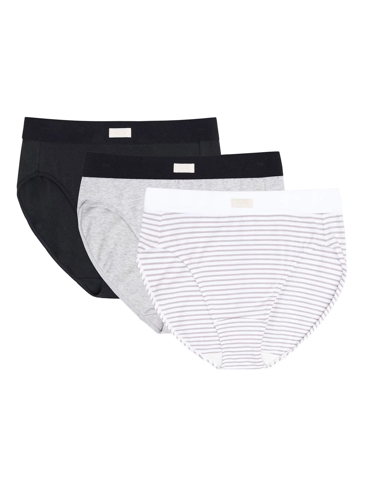 Cotton Hi-Cut Underwear, 3-Pack Q208