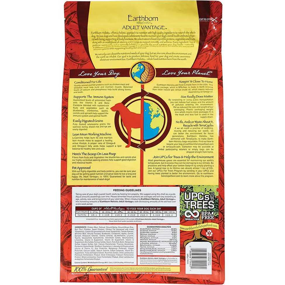 Adult Vantage Dog Food K182