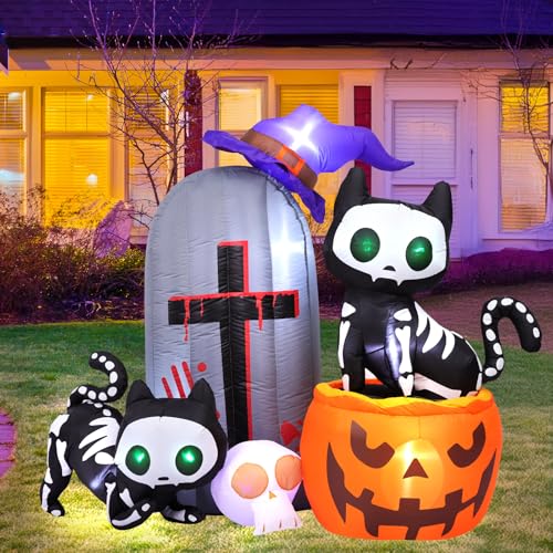 8FT Inflatable Dead Tree with LED Lights I6445