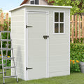 5x3 FT Resin Outdoor Storage Shed J93817