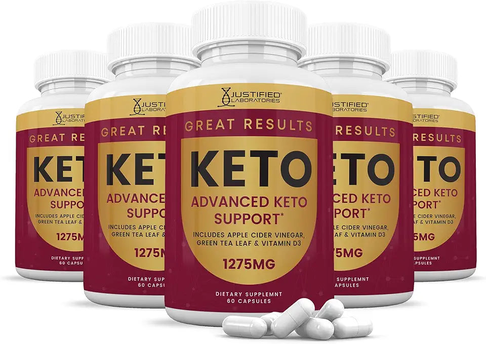 60 Capsules Apple Cider Vinegar Keto Support Blend U194