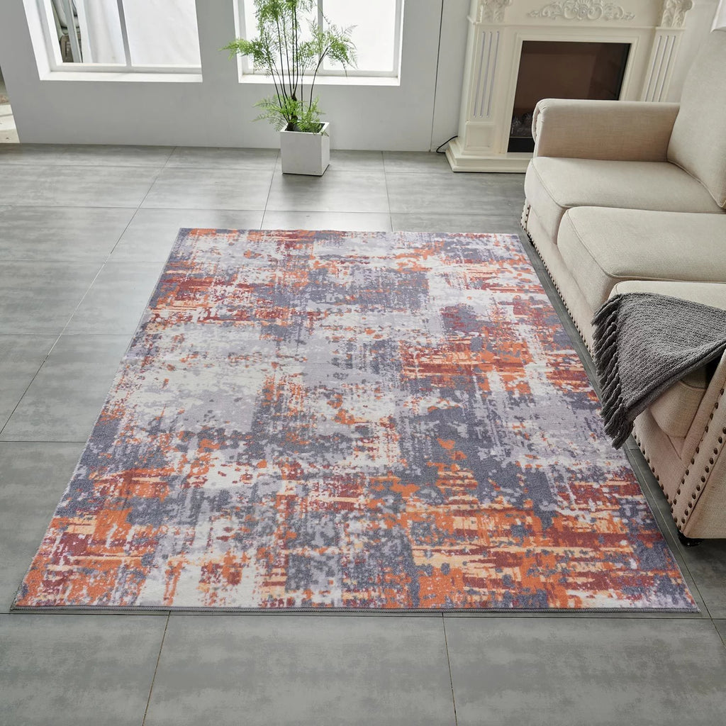 Abstract Design Area Rug O748