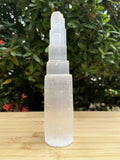 8" Selenite Skyscraper Tower 10 Towers J918471