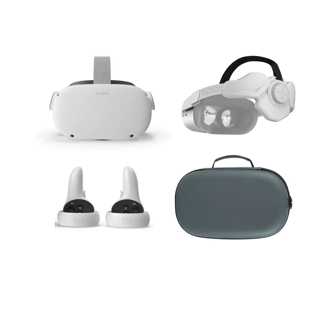 All-In-One VR Headset with Touch Controllers, 256GB, 3D Audio, LCD, Carrying Case S649561