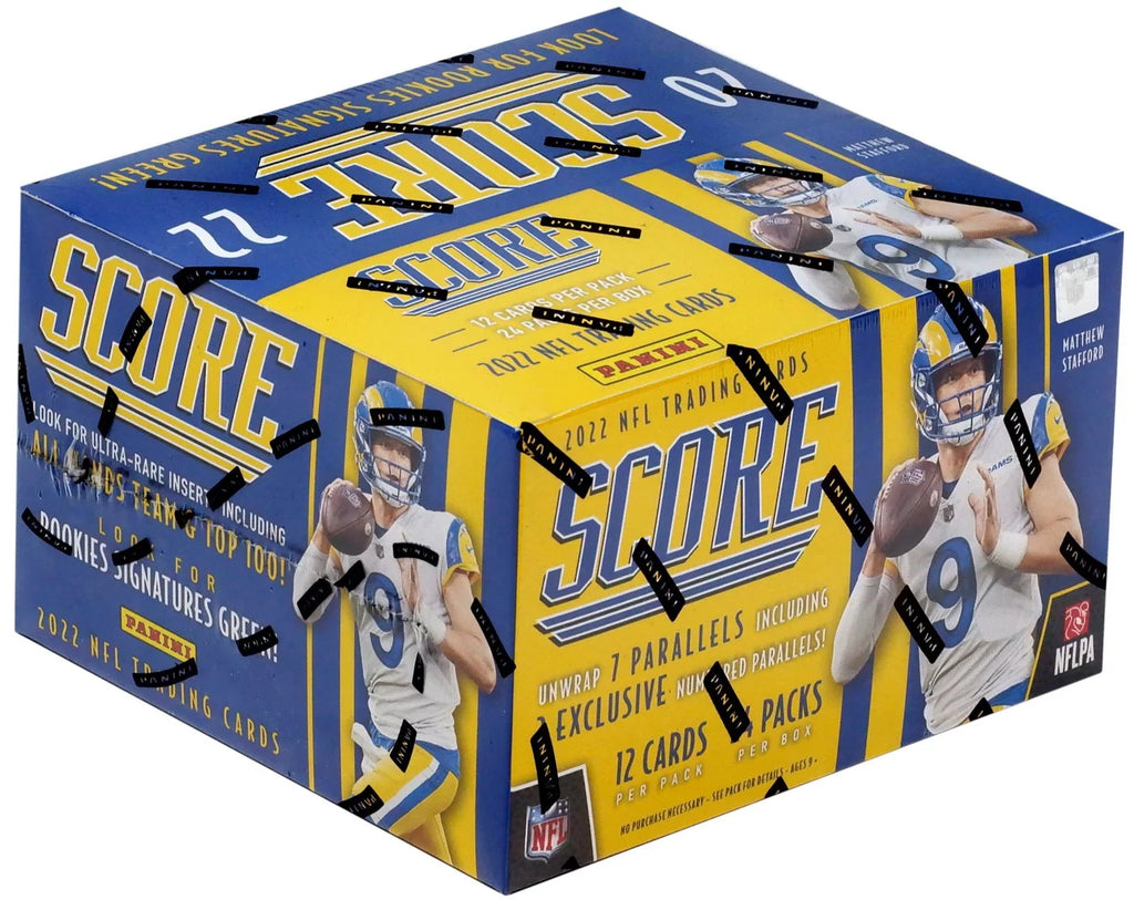 2022 Score Football Trading Card Box (24 Packs) X933555