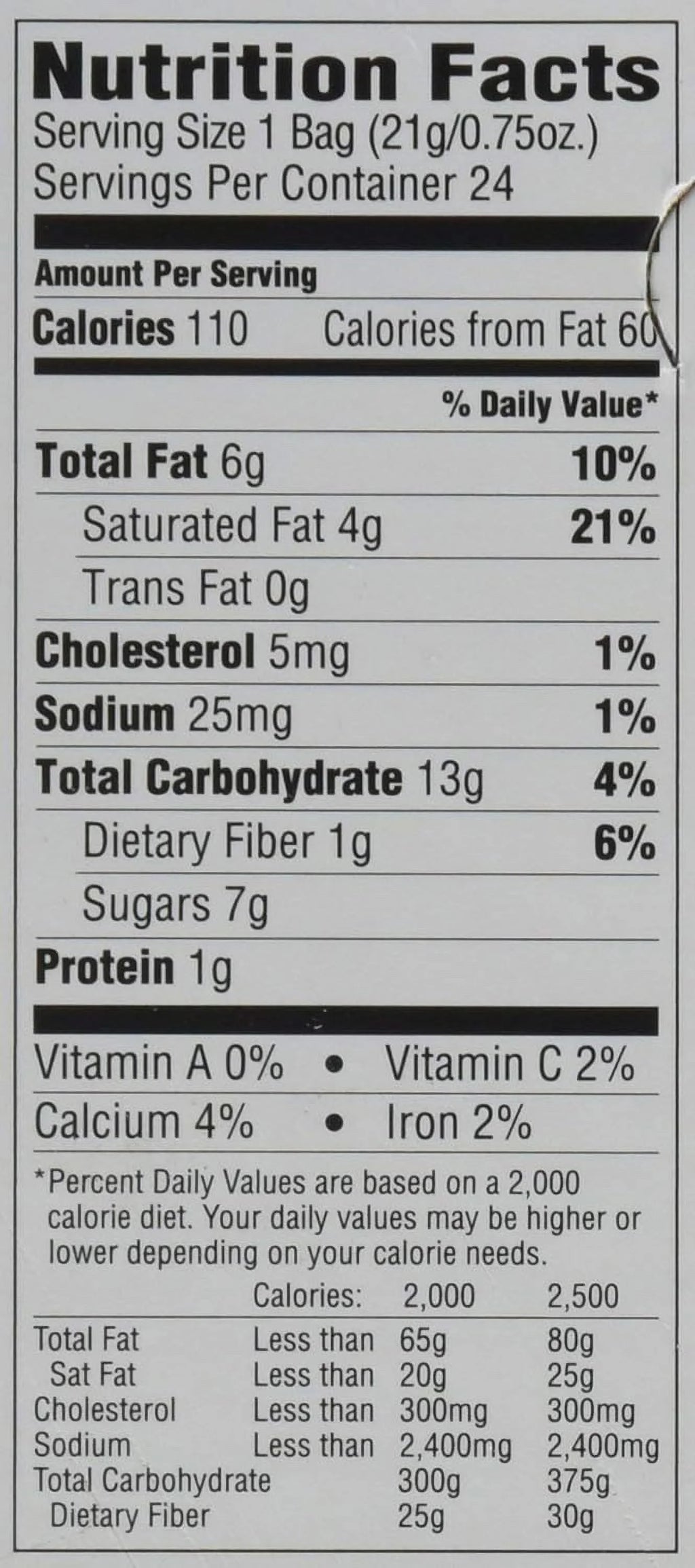 Milk Chocolate 21g Bags 48 Pack C756