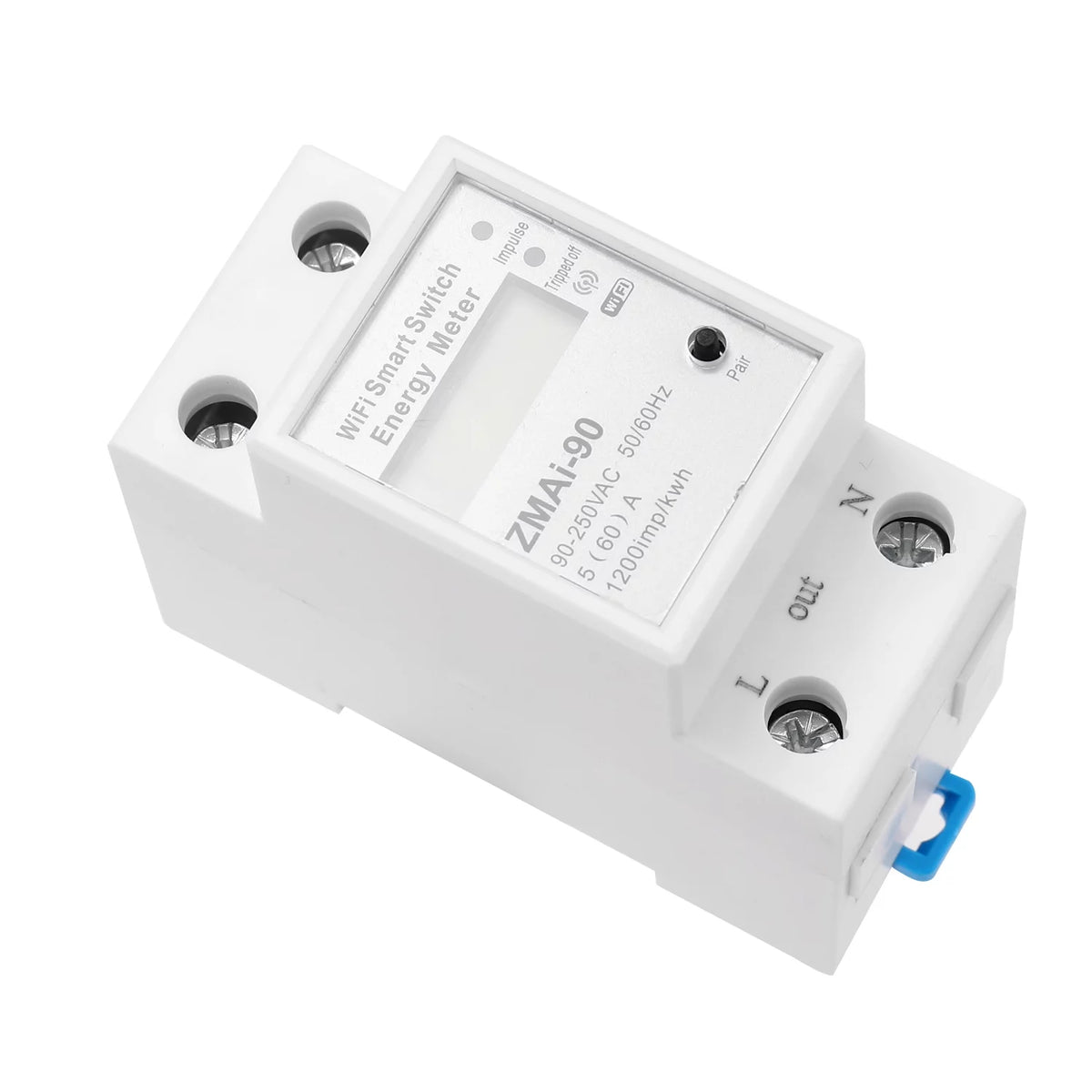Single-Phase Din Rail Wifi Intelligent Energy Meter J1197