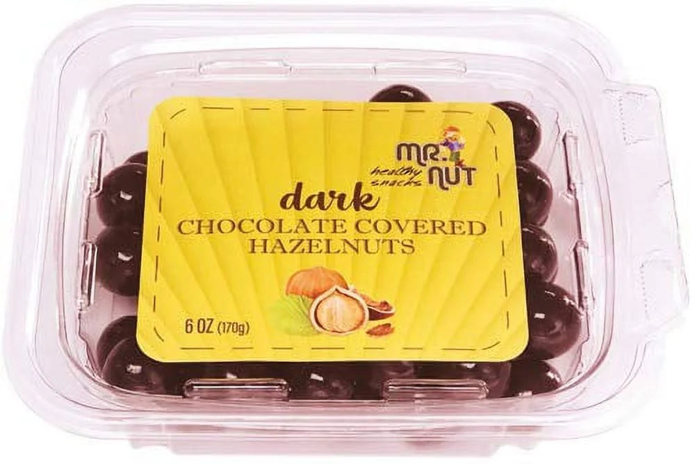 Dark Chocolate Covered Hazelnuts 1 Pack W995