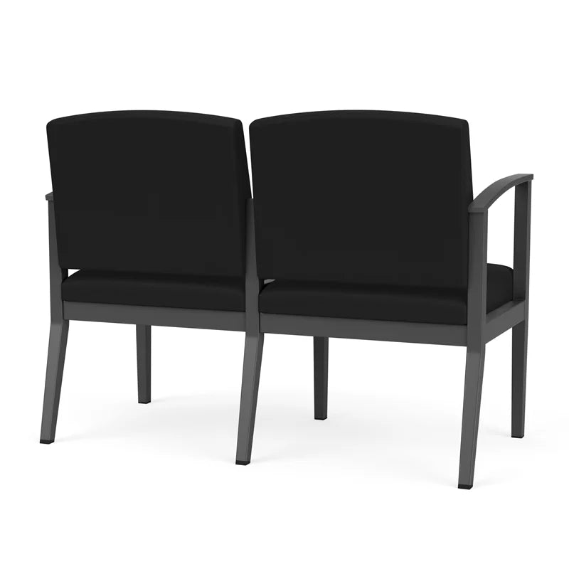 2-Seat Steel Reception Chair H3195