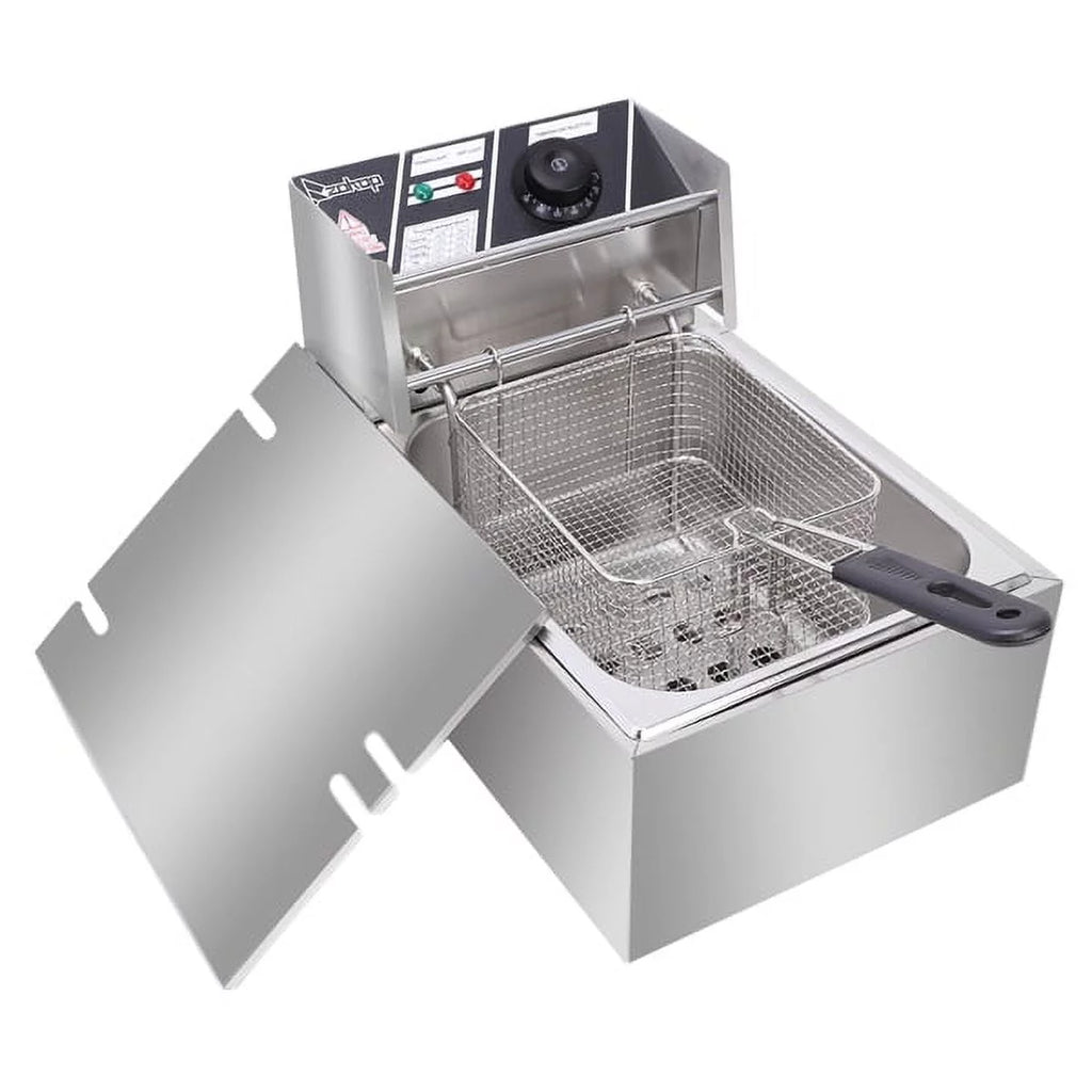 2500W 6L Stainless Steel Electric Fryer H895465