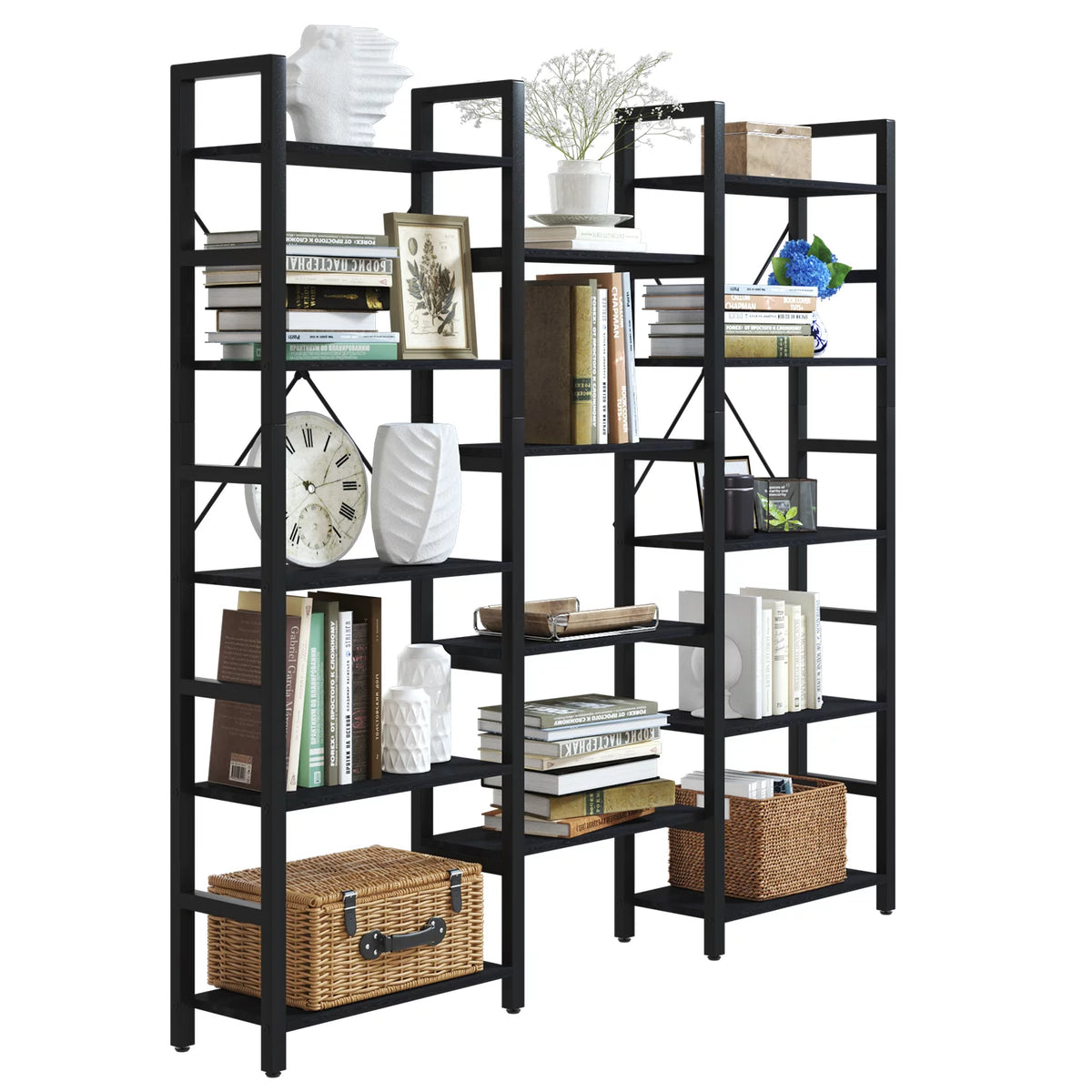 5 Tier 59" Tall Bookshelf I8565