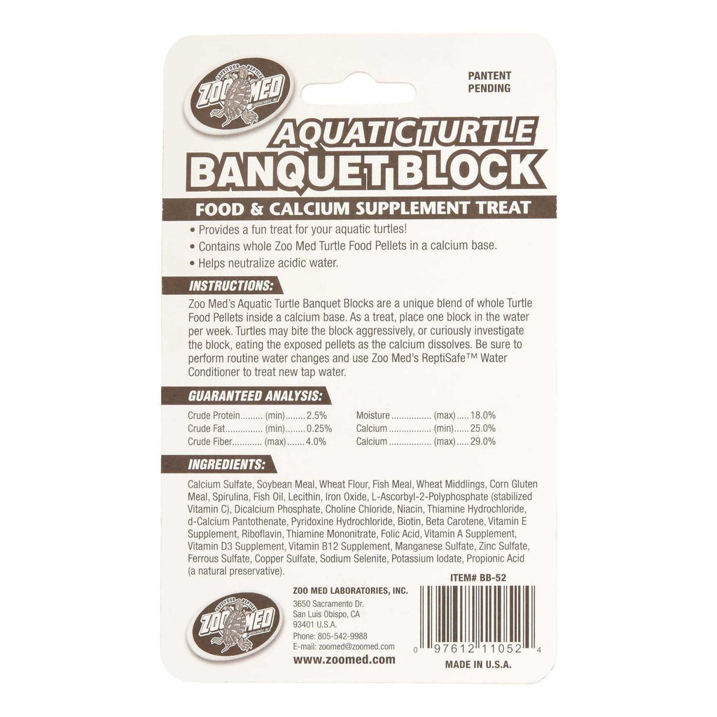 Aquatic Turtle Banquet Block E6486