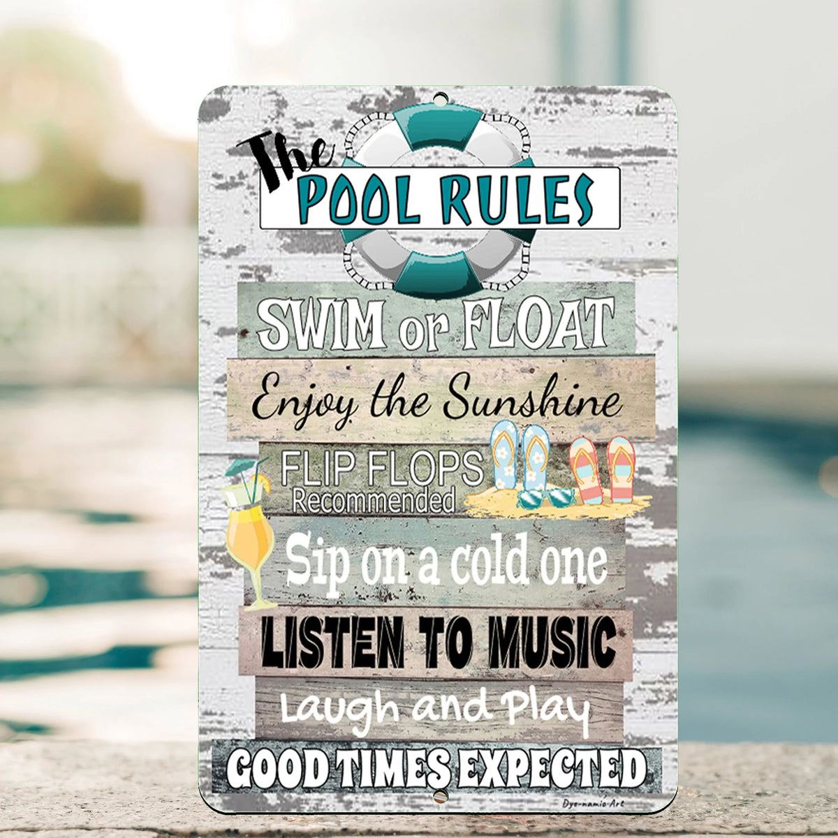 Metal Sign 12x18 X54689