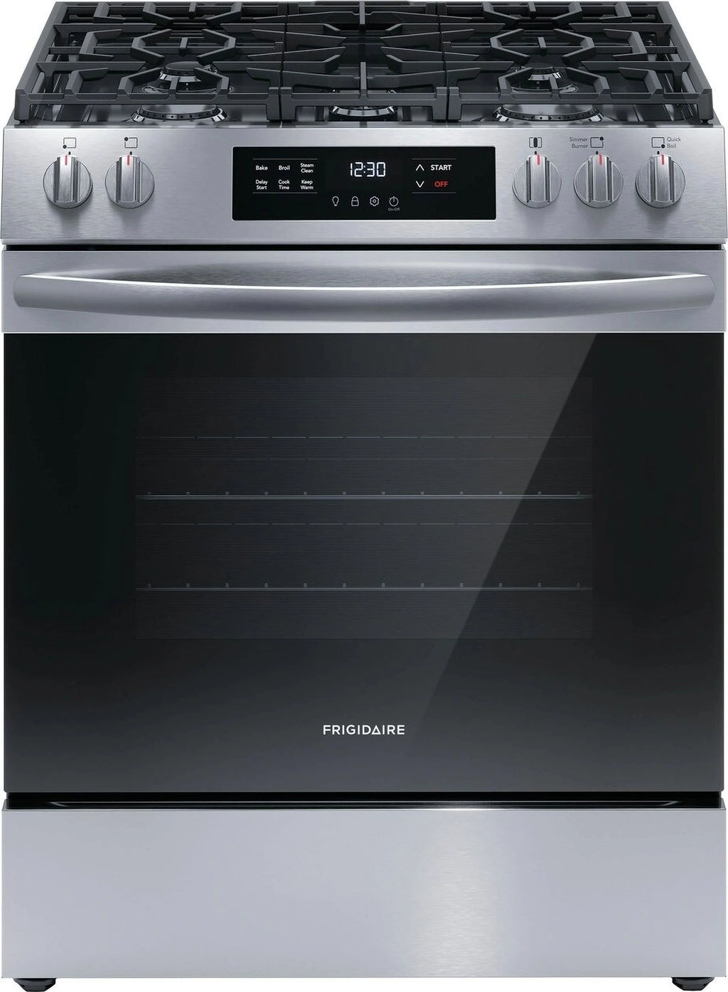30" Free Standing Gas Range White D632