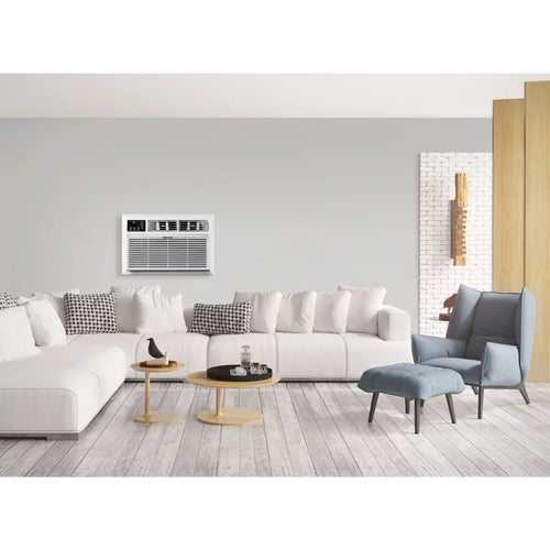 10,000 BTU 230-Volt Through-the-Wall Air Conditioner with Remote, White O6815
