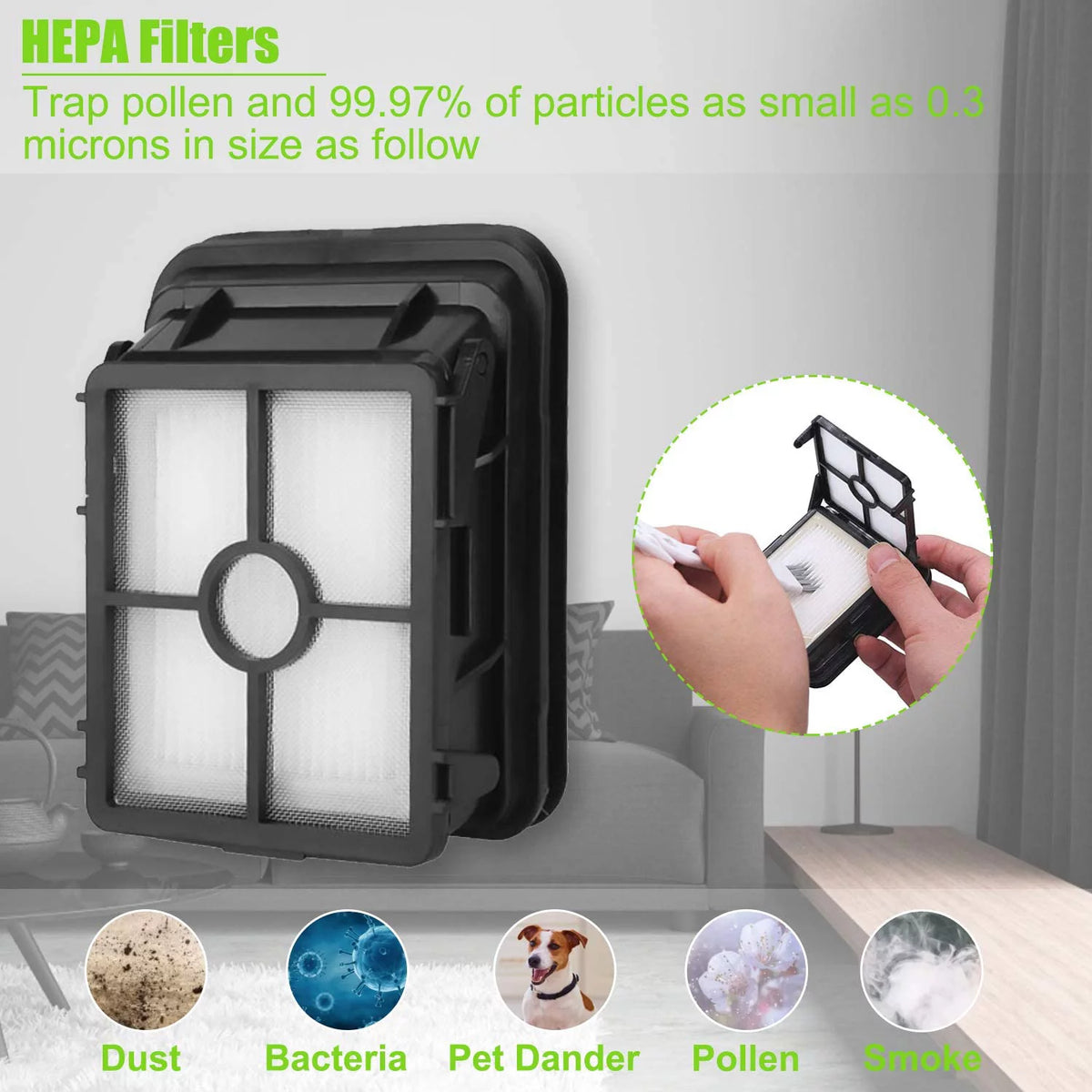 3 Brush Roll + 3 Filters Kit K59527