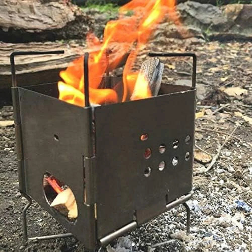 Stainless Steel Folding Camp Stove D774863