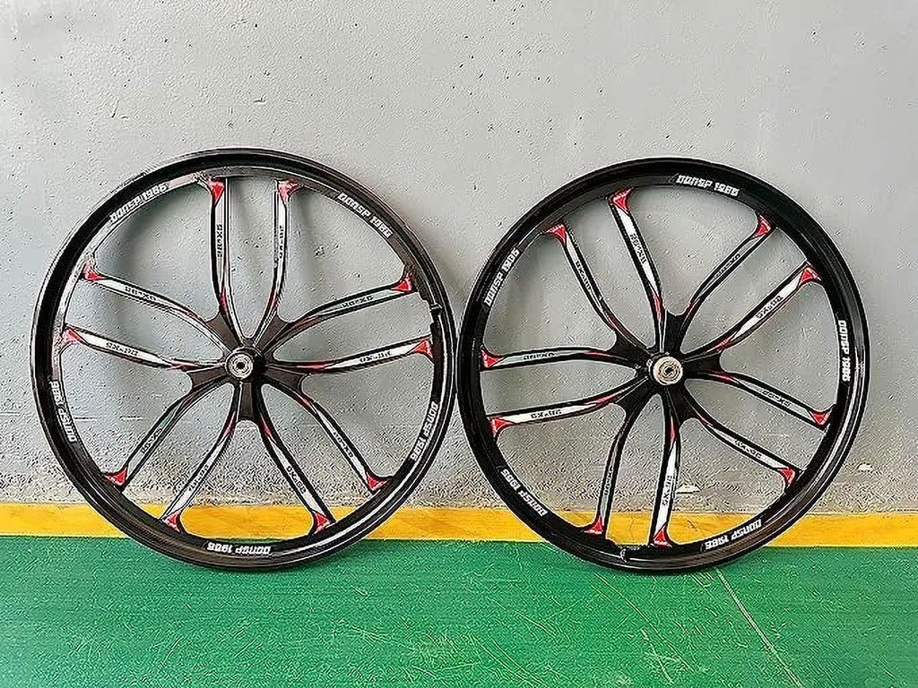 26" Bike Mag Wheel Set & Bicycle Suspension Fork Y279