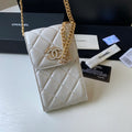 White Phone Holder Bag K454