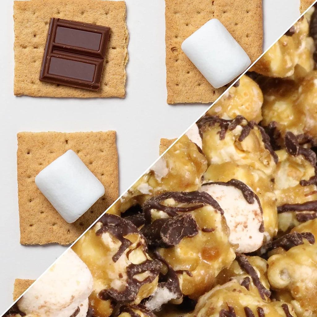 Chocolate S'mores Popcorn 1 Lb Bag V132