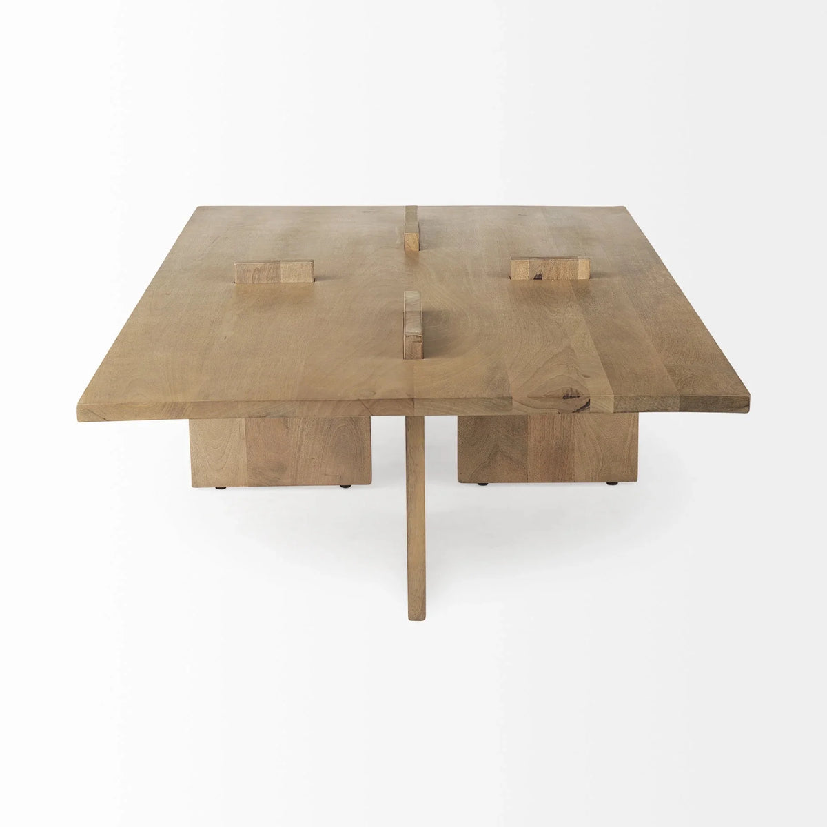 Light Natural Brown Wooden Coffee Table W906