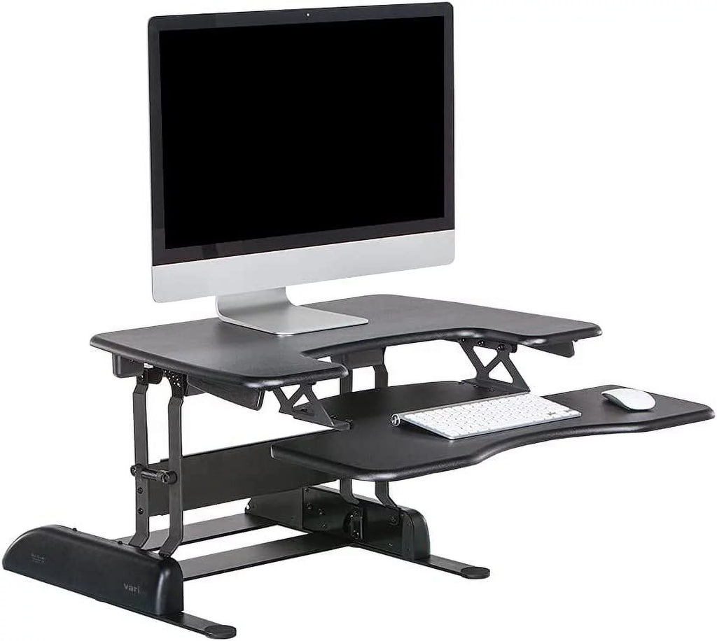 Height Adjustable Standing Desk Converter with 11 Height Settings D92946