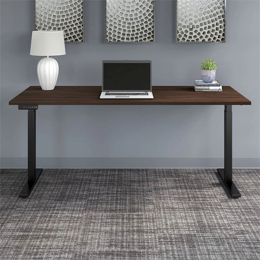 Height Adjustable Desk in Black Walnut L510381
