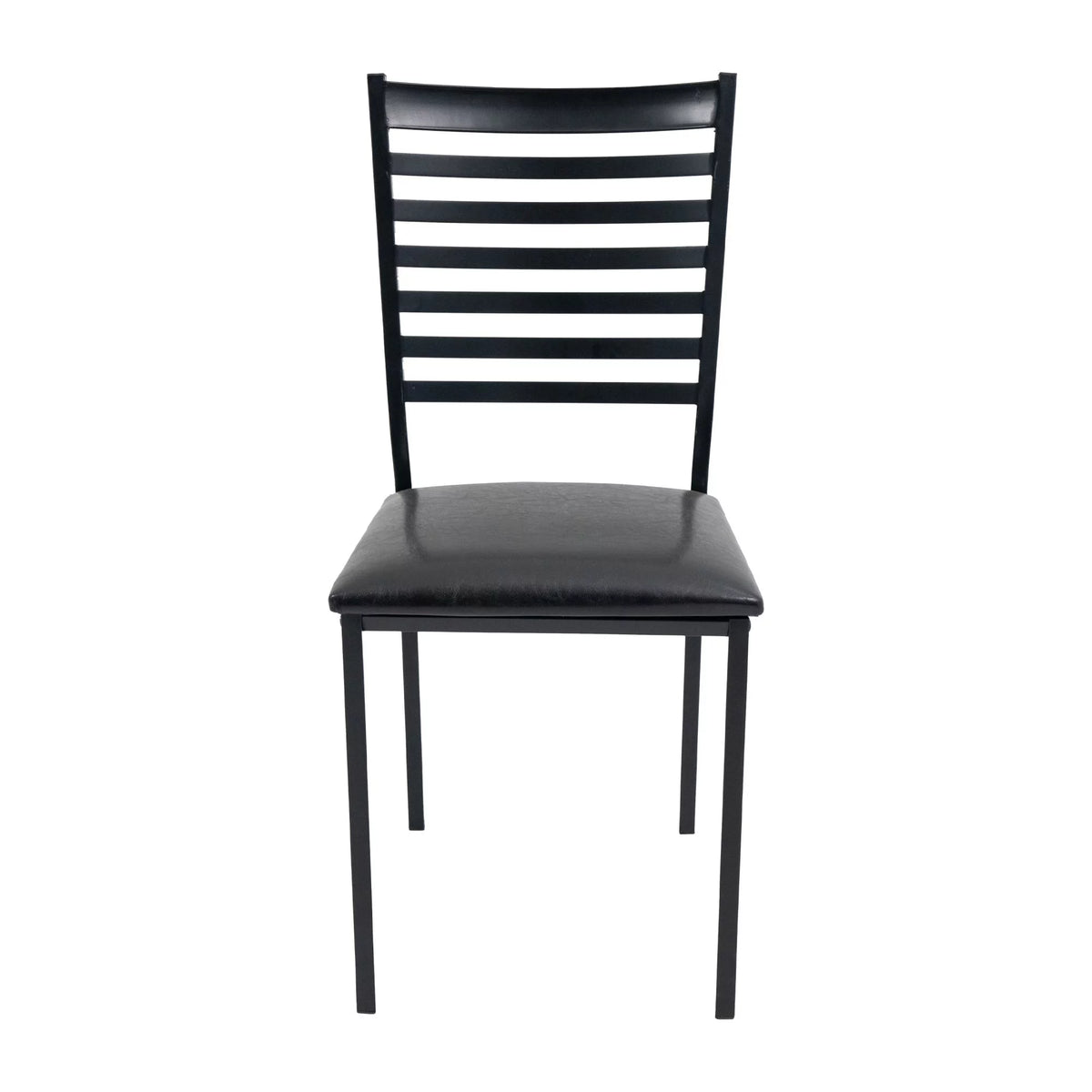 5 Piece Black Dining Table Set with 4 Upholstered Chairs G3890
