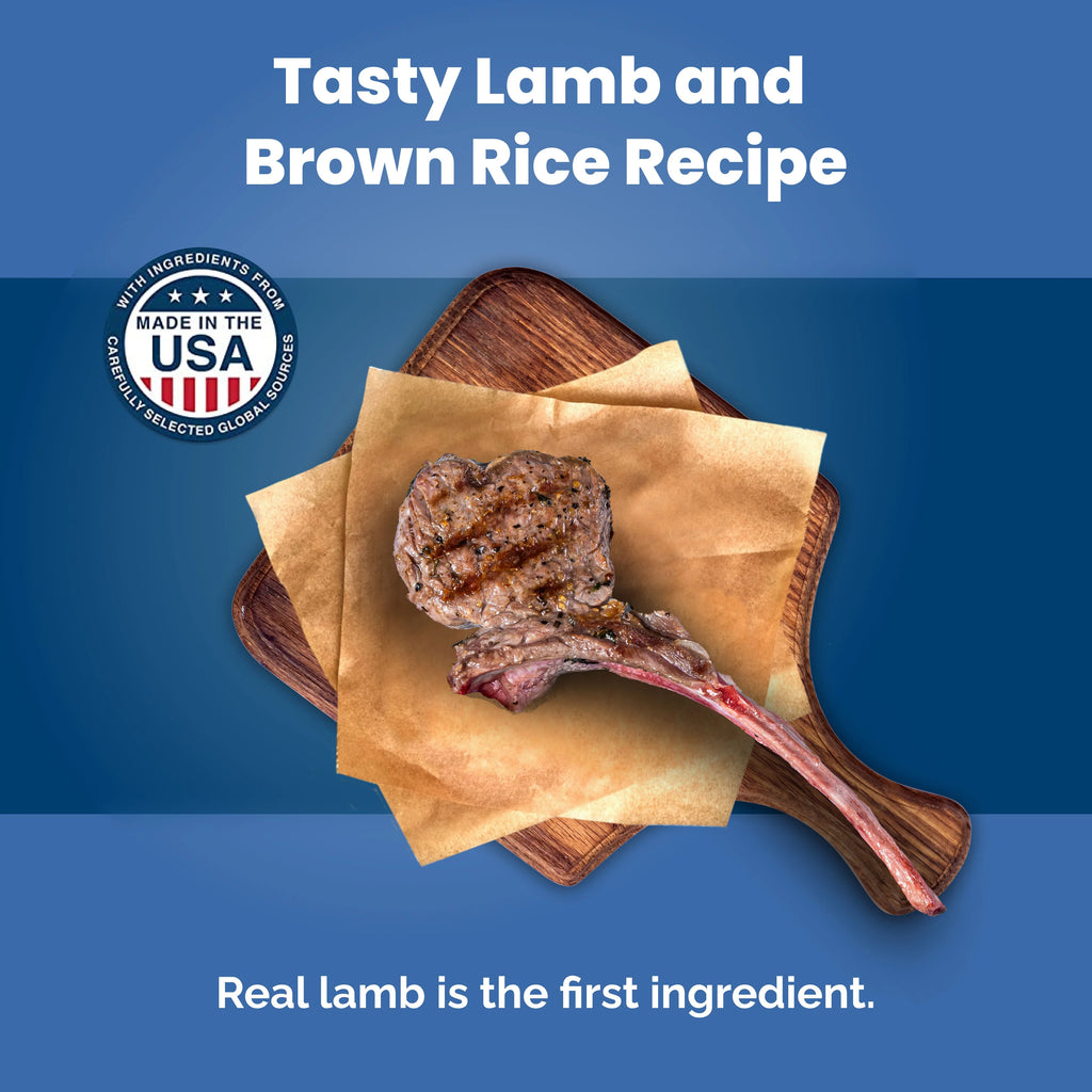 Large Breed Lamb & Rice Dry Dog Food F206