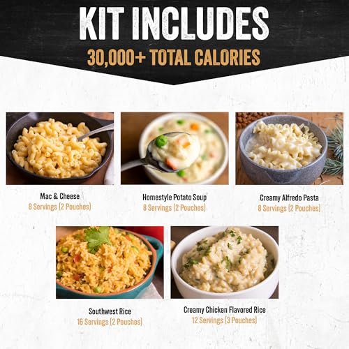 Emergency Meal Entrées 120 Servings B6373