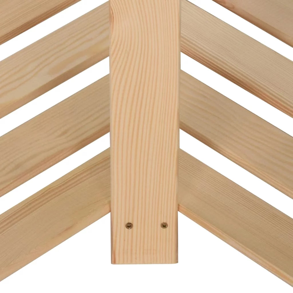 5-Tier Solid Wood Pine Corner Rack K1942