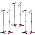 Miniature Microphone Model with Stand Black & Red Q43665