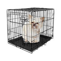 Folding Dog Crate with Divider Y534