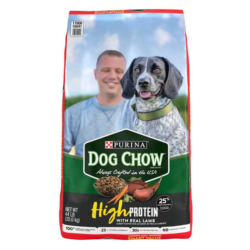 High Protein Dry Dog Food With Lamb & Beef Flavor R32352