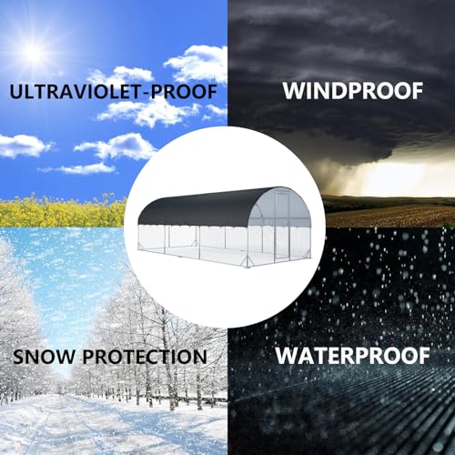 Chicken Coop Cover Waterproof Sun-Proof V77703