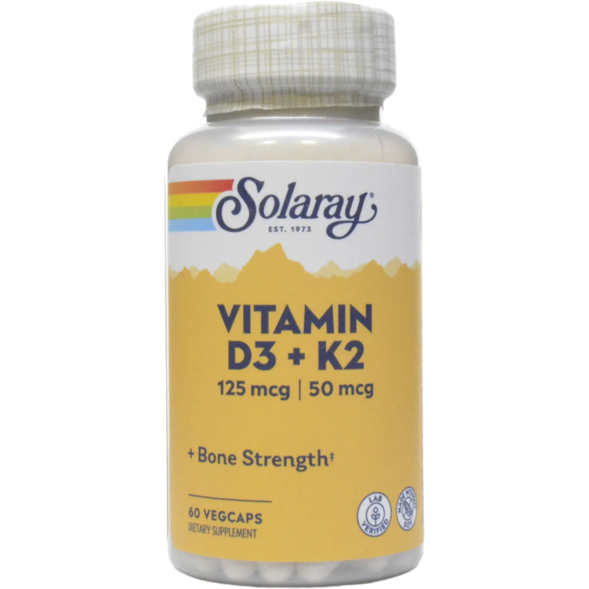 Vitamin D3 & K2 60 vcaps Y703520