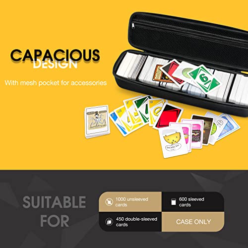 Trading Card Storage Case with 5 Dividers V414141