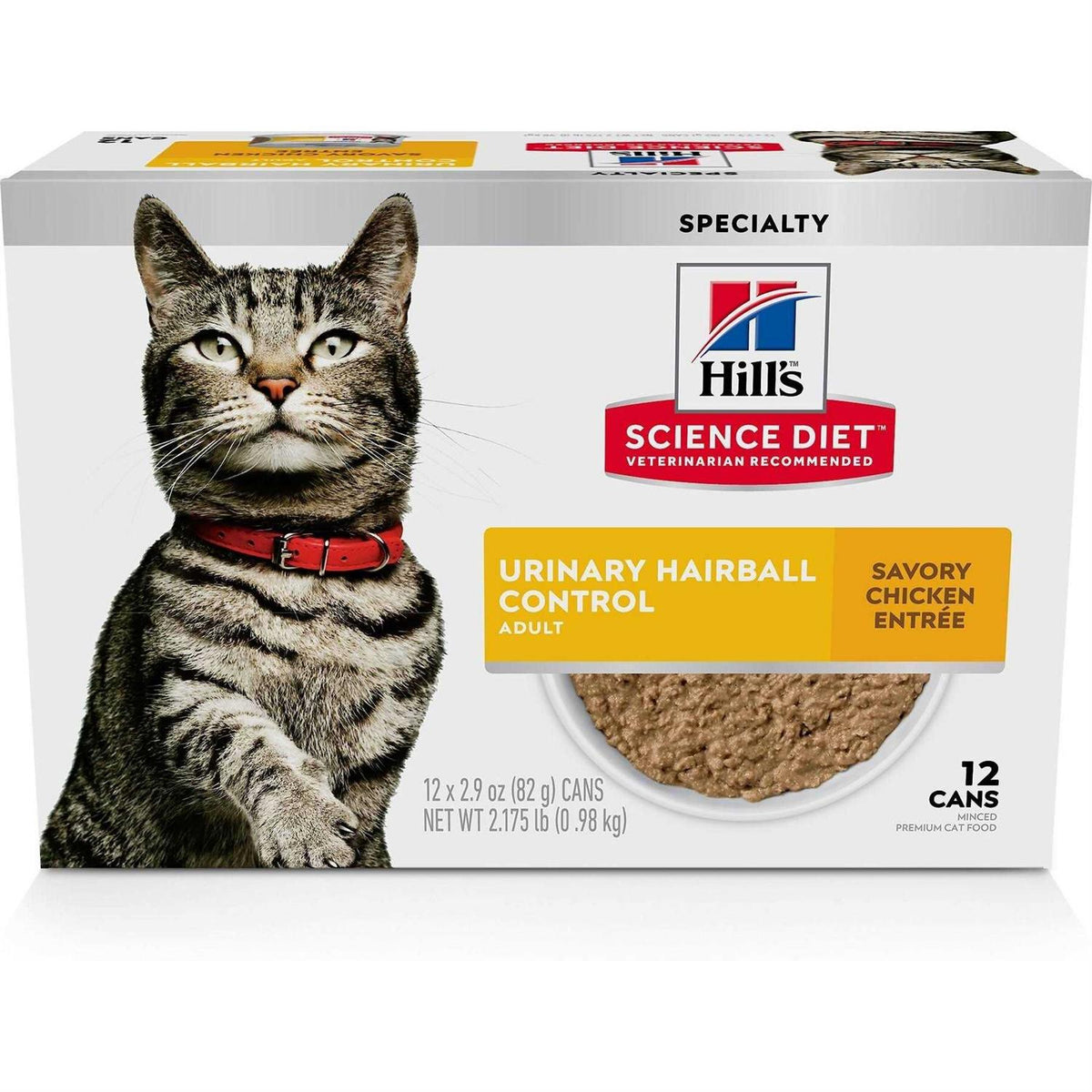 Urinary & Hairball Control Canned Cat Food F6780