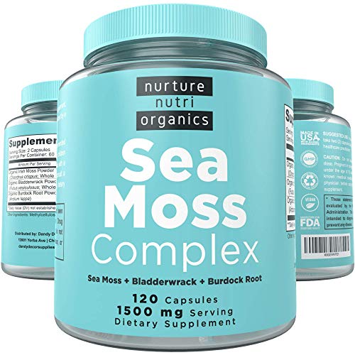 Organic Sea Moss 120 Capsules M4205