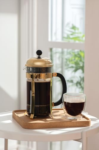 34oz Borosilicate Glass French Press Coffee Maker S621211