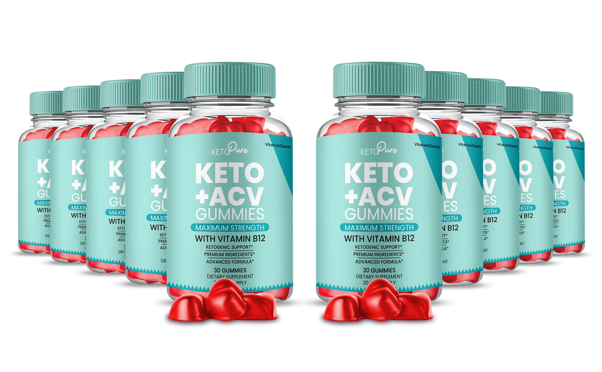 Keto Pure ACV Gummies 10 Pack E511988
