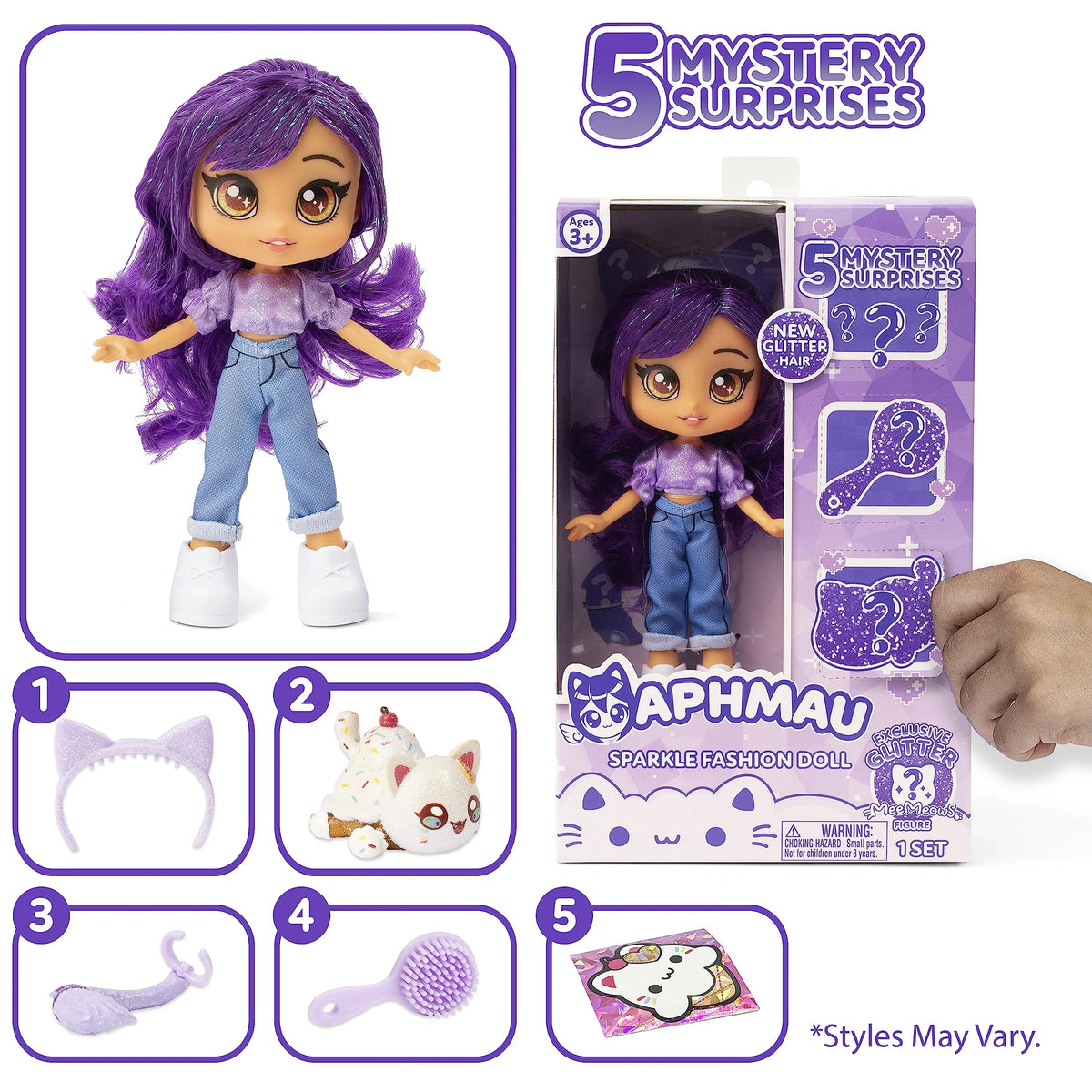 Fashion Doll & Accessories 7 inch R7822