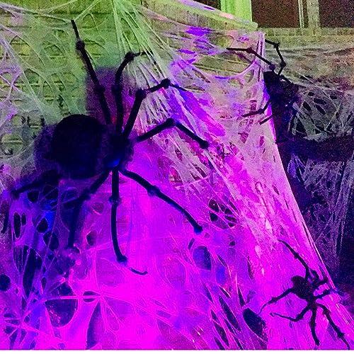 4 lb Giant Elastic Spider Web Halloween Decoration B127038