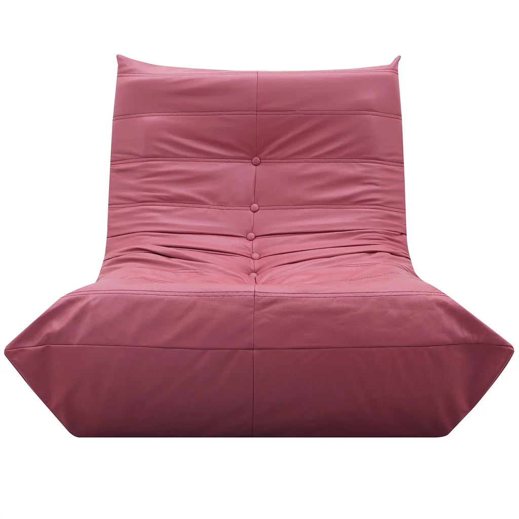 Oversized Armless Lounge Chair with Backrest J98007