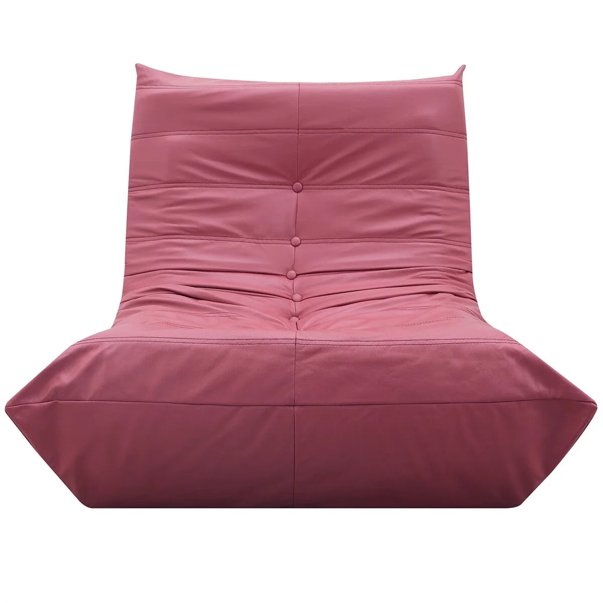 Oversized Armless Lounge Chair with Backrest J98007