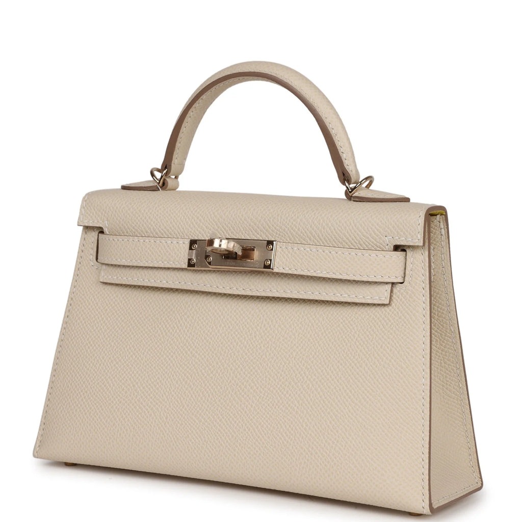 Craie Epsom Leather Handbag O98636