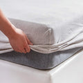 Jersey Knit Cotton Fitted Bottom Sheet King Size K746