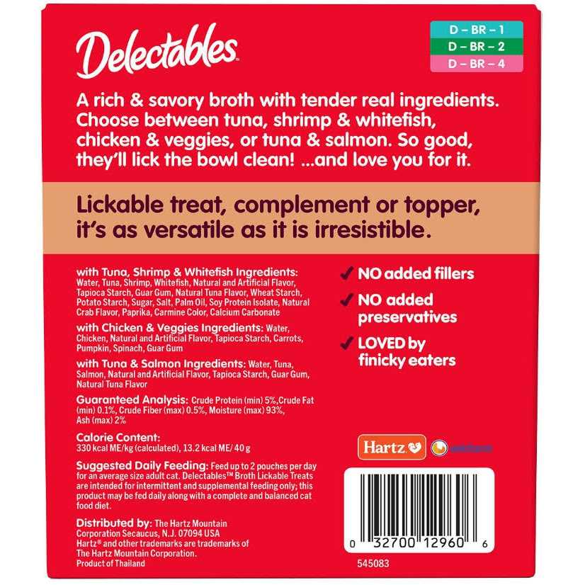 Savory Broths Cat Treats Variety Pack E91626